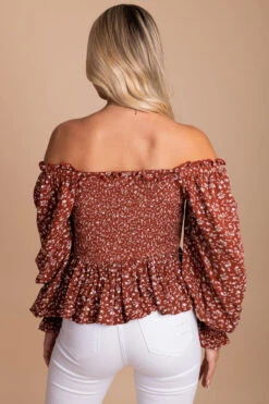 Desert Wildflower Smocked Long Sleeve Top 32 Desert Wildflower Smocked Long Sleeve Top -Outlet Bella Ella Boutique Store red back d0f2fe7f f9c6 4a3e bd51 3095f9198afd 5000x