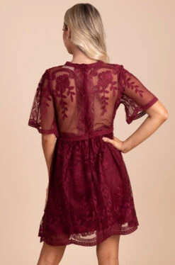 Light My Fire Wine Purple Lace Mini Dress 10 Light My Fire Wine Purple Lace Mini Dress -Outlet Bella Ella Boutique Store red back d426b595 718e 44e0 8744 49b90c45bff8 5000x