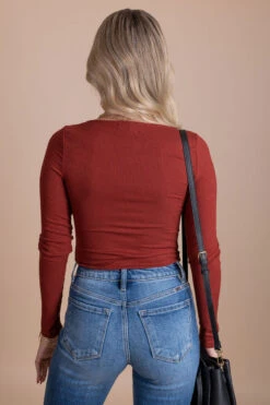 Wild Romance Long Sleeve Bodysuit -Outlet Bella Ella Boutique Store red back ed8cdb4a 2d5a 4315 b935 9ea1bc535a7d 5000x