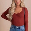 Wild Romance Long Sleeve Bodysuit 1 Wild Romance Long Sleeve Bodysuit -Outlet Bella Ella Boutique Store red front 7bb3fa5b 4a59 4659 a411 800b70e17c23 5000x