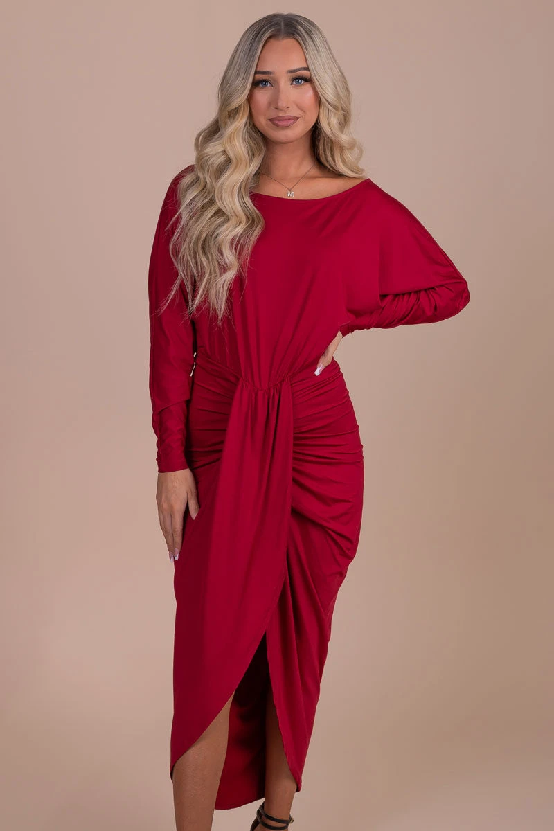 Good For My Soul Long Sleeve Midi Dress 15 Good For My Soul Long Sleeve Midi Dress - Image 13