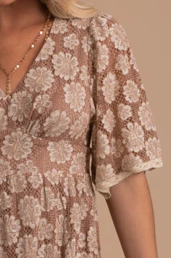 She's So Gorgeous Midi Dress -Outlet Bella Ella Boutique Store she s so gorgeous detail 5000x