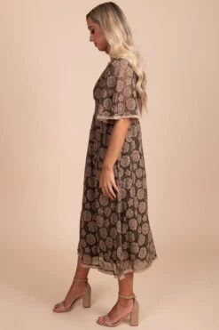 She's So Gorgeous Midi Dress -Outlet Bella Ella Boutique Store side 760ab044 2095 4fa4 b385 89e3e0dccb32 5000x