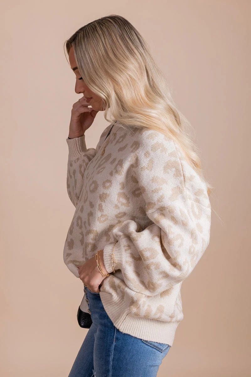 Wild And Free Animal Print Sweater 13 Wild And Free Animal Print Sweater - Image 11