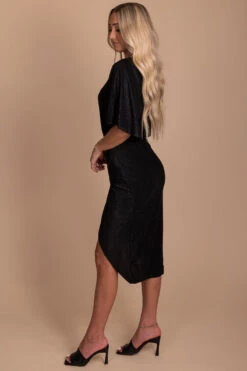 Stardust Soul One-Shoulder Midi Dress -Outlet Bella Ella Boutique Store side 8d4889e7 c045 4957 bc2a b3a0939cda0b 5000x