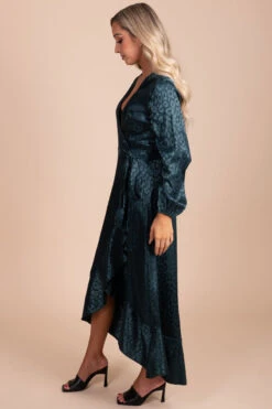 In The Wild Animal Print Wrap Dress - Dark Green 7 In The Wild Animal Print Wrap Dress - Dark Green -Outlet Bella Ella Boutique Store side d6d1458c 2e78 4115 9cf1 29c8df1c2a82 5000x