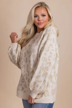 Wild And Free Animal Print Sweater 21 Wild And Free Animal Print Sweater -Outlet Bella Ella Boutique Store side dee2db76 5377 432d 88f4 0e79bab78d8e 5000x