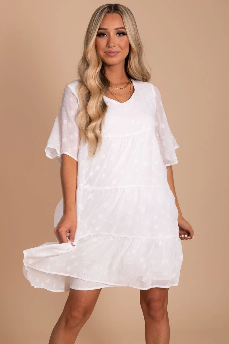 Shoot For The Stars Patterned Mini Dress 7 Shoot For The Stars Patterned Mini Dress - Image 5