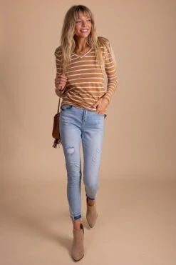Show Your Stripes Long Sleeve Top 11 Show Your Stripes Long Sleeve Top -Outlet Bella Ella Boutique Store striped fall top 5000x