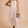 Sweet Tide Tiered Maxi Dress -Outlet Bella Ella Boutique Store sweet tide front 5000x