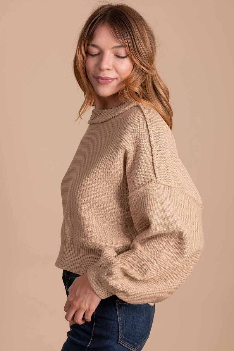 Never Let Me Go Cropped Sweater 8 Never Let Me Go Cropped Sweater - Image 6