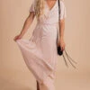 What About Love Ribbed Maxi Dress - Light Pink 1 What About Love Ribbed Maxi Dress - Light Pink -Outlet Bella Ella Boutique Store what about love main image 5000x