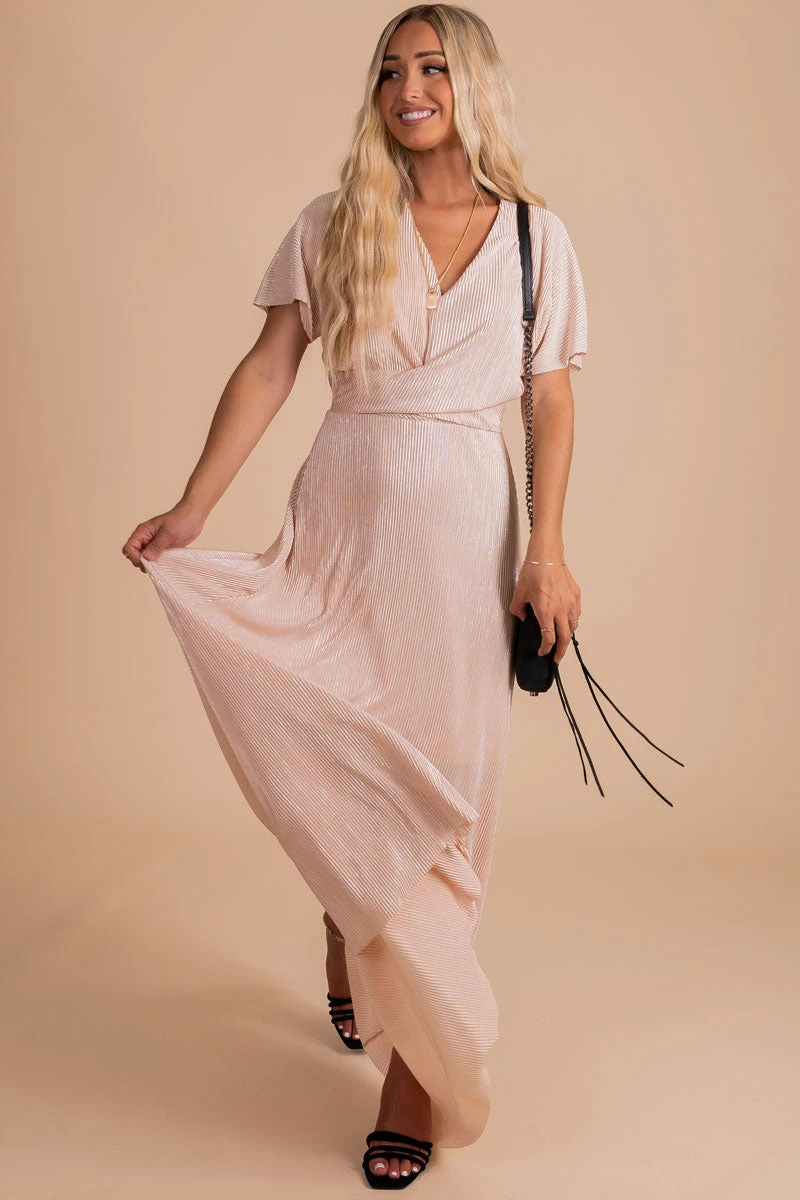 What About Love Ribbed Maxi Dress - Light Pink 3 What About Love Ribbed Maxi Dress - Light Pink