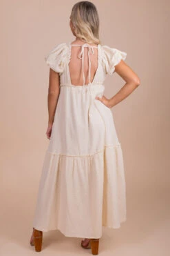 See You Soon Puff Sleeve Maxi Dress 13 See You Soon Puff Sleeve Maxi Dress -Outlet Bella Ella Boutique Store white back ee6b4008 ec71 46d9 9a50 f094bc689b13 5000x