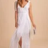 How Far I've Come Ribbed Maxi Dress - White -Outlet Bella Ella Boutique Store white dress featured 5000x