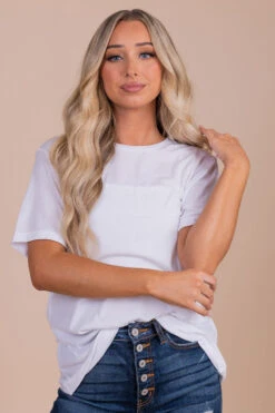 Trust The Timing Basic Crewneck Tee