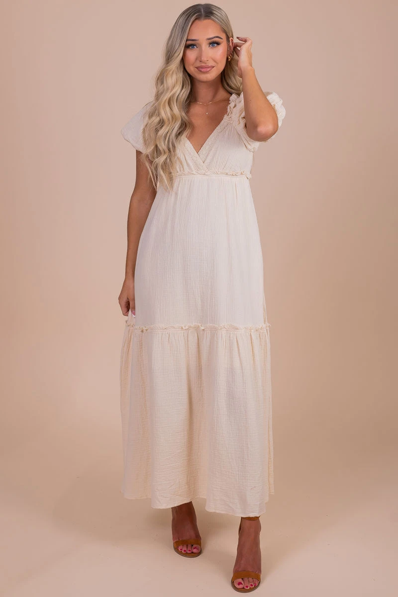 See You Soon Puff Sleeve Maxi Dress 3 See You Soon Puff Sleeve Maxi Dress