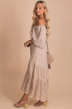 Oakley Floral Tiered Midi Dress 12 Oakley Floral Tiered Midi Dress -Outlet Bella Ella Boutique Store white side d3577d57 dd6a 4750 8d1a 1405c68e3d2a 5000x