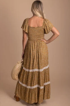 Spring In Your Step Floral Maxi Dress 22 Spring In Your Step Floral Maxi Dress -Outlet Bella Ella Boutique Store yellow back 003dd799 af45 487b 9533 812f8b8218e5 5000x