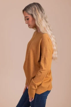 Let's Fly Away Long Sleeve Hooded Sweater -Outlet Bella Ella Boutique Store yellow side 09b4b757 4f96 4263 a234 2b6236f822b4 5000x