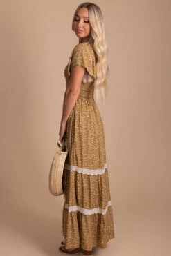 Spring In Your Step Floral Maxi Dress 20 Spring In Your Step Floral Maxi Dress -Outlet Bella Ella Boutique Store yellow side 25cc9d23 4b79 4e03 a8a2 44667419e748 5000x